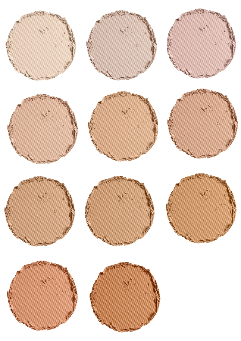 Glo Minerals Powder Foundation Color Chart